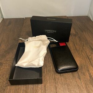 LAMEEKU Wallet Case for iPhone 14 Plus 6.7", Credit Card Slot Holder Case New
